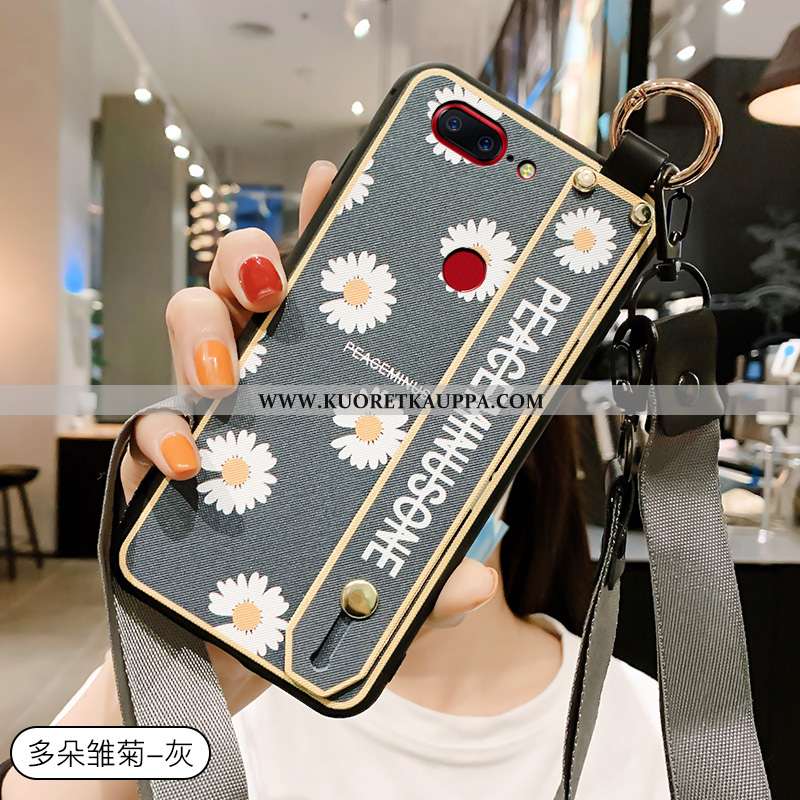 Kuori Oneplus 5t, Kuoret Oneplus 5t, Kotelo Oneplus 5t Tila Pesty Suede All Inclusive Harmaa Yksinke