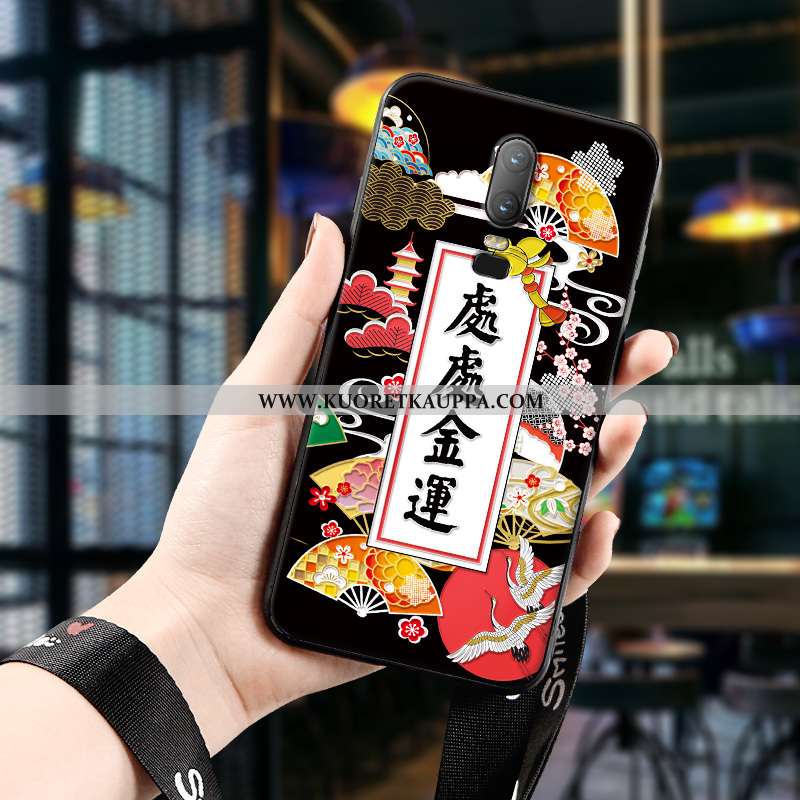 Kuori Oneplus 6, Kuoret Oneplus 6, Kotelo Oneplus 6 Kohokuviointi Suuntaus Puhelimen Silikoni All In