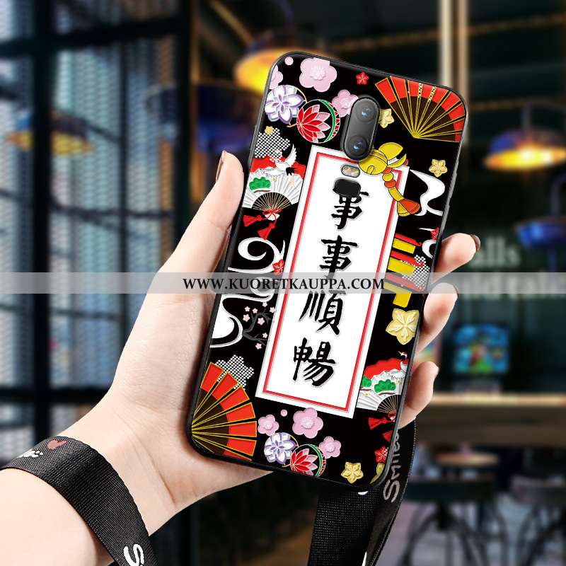 Kuori Oneplus 6, Kuoret Oneplus 6, Kotelo Oneplus 6 Kohokuviointi Suuntaus Puhelimen Silikoni All In