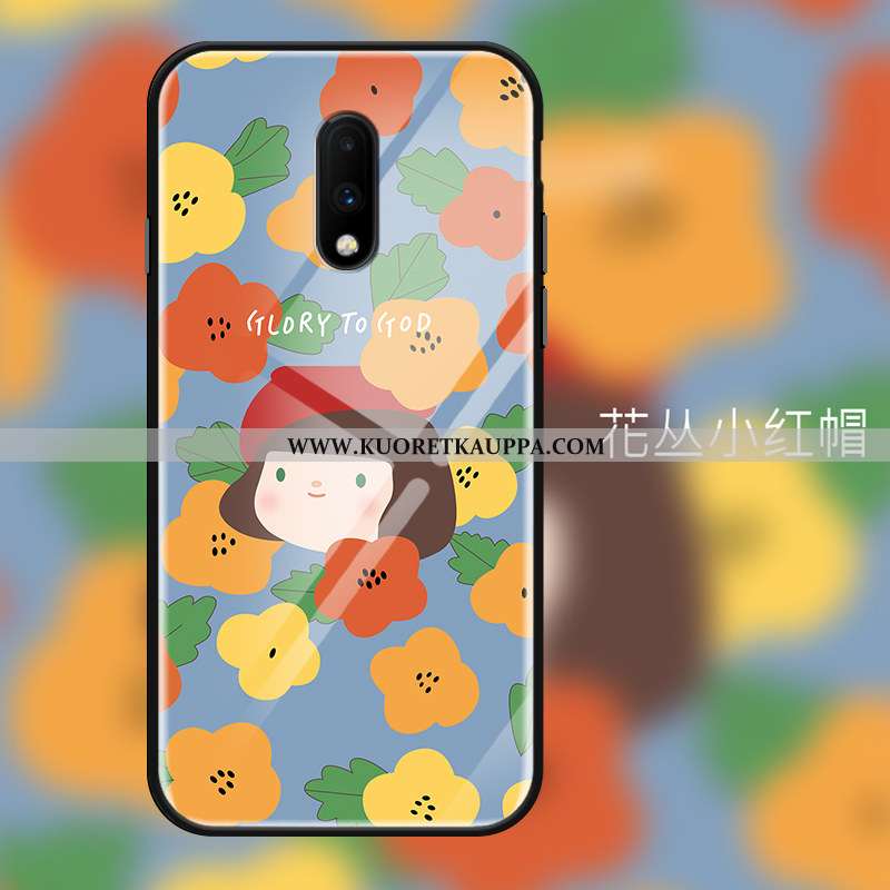 Kuori Oneplus 6, Kuoret Oneplus 6, Kotelo Oneplus 6 Lasi Ripustettavat Koristeet Suuntaus Monivärine