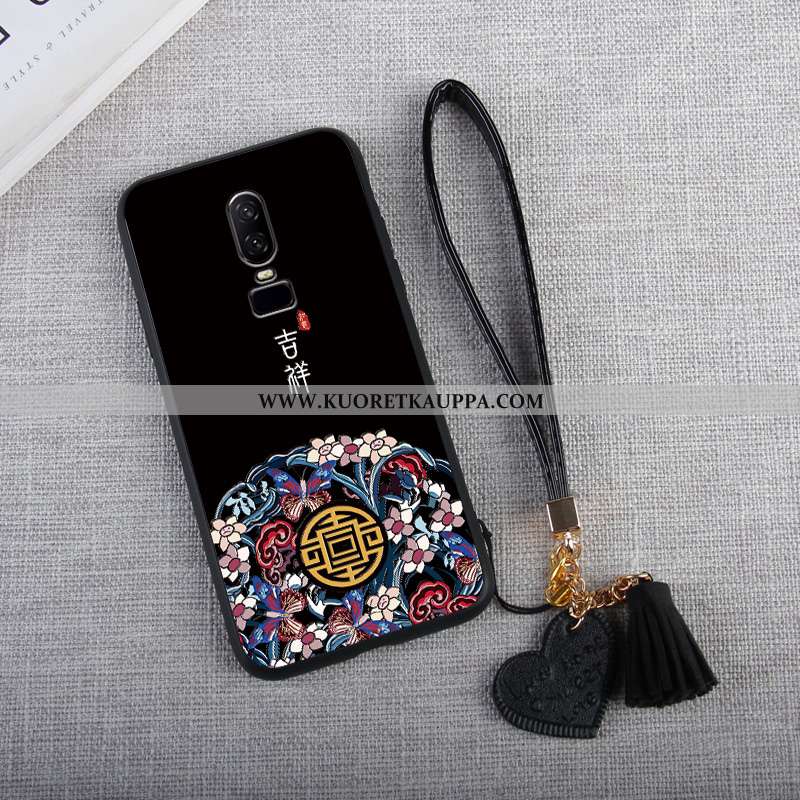 Kuori Oneplus 6, Kuoret Oneplus 6, Kotelo Oneplus 6 Luova Suuntaus Puhelimen Punainen