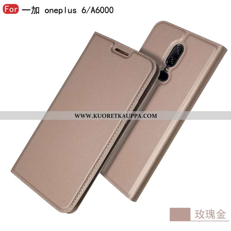 Kuori Oneplus 6, Kuoret Oneplus 6, Kotelo Oneplus 6 Nahkakuori Suojaus All Inclusive Simpukka Tuki T
