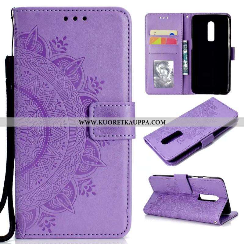 Kuori Oneplus 6, Kuoret Oneplus 6, Kotelo Oneplus 6 Pehmeä Neste Nahkakuori Murtumaton Punainen Simp