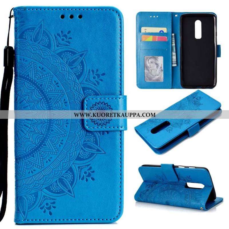 Kuori Oneplus 6, Kuoret Oneplus 6, Kotelo Oneplus 6 Pehmeä Neste Nahkakuori Murtumaton Punainen Simp