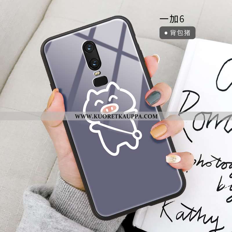 Kuori Oneplus 6, Kuoret Oneplus 6, Kotelo Oneplus 6 Pehmeä Neste Silikoni All Inclusive Sarjakuva Mu