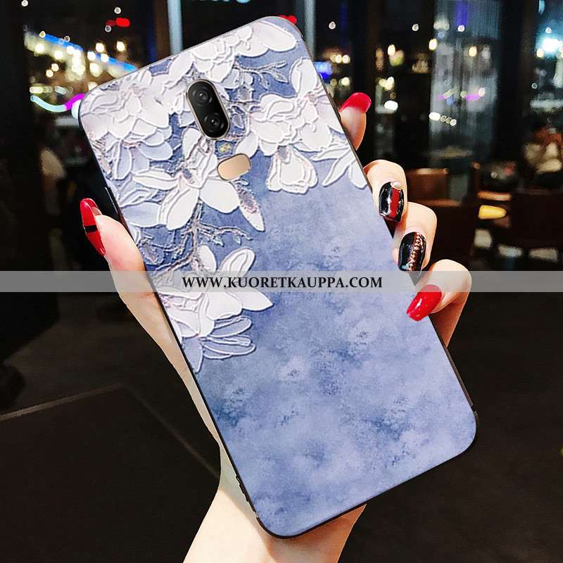 Kuori Oneplus 6, Kuoret Oneplus 6, Kotelo Oneplus 6 Pehmeä Neste Suojaus Punainen Murtumaton