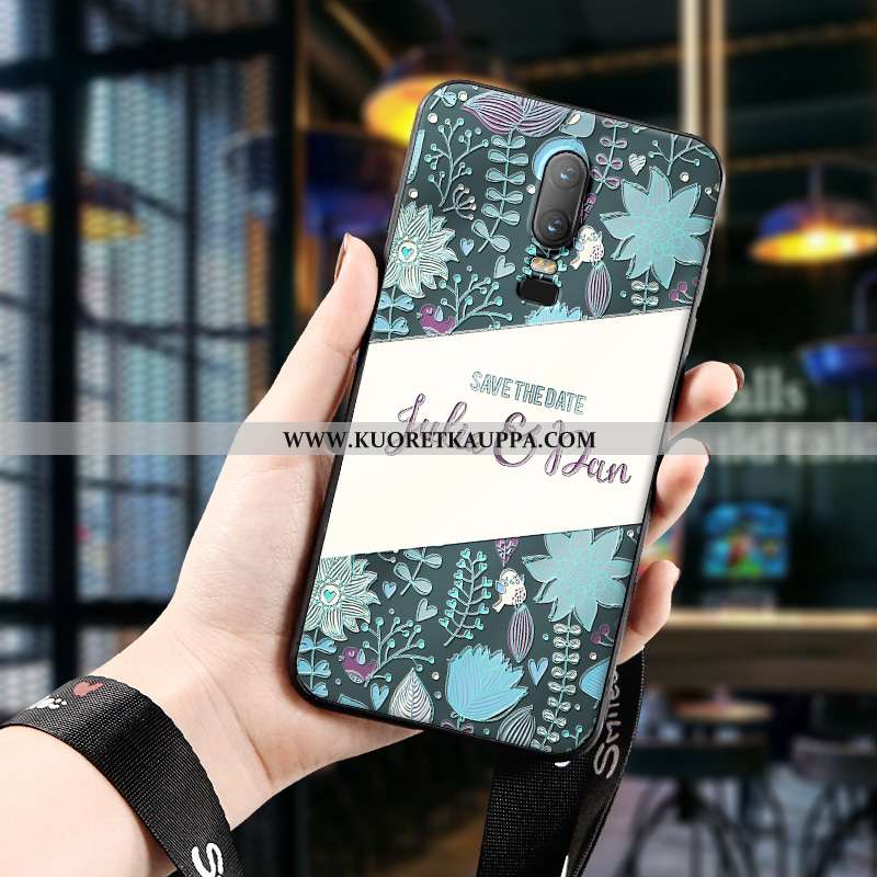 Kuori Oneplus 6, Kuoret Oneplus 6, Kotelo Oneplus 6 Persoonallisuus Luova All Inclusive Pesty Suede 