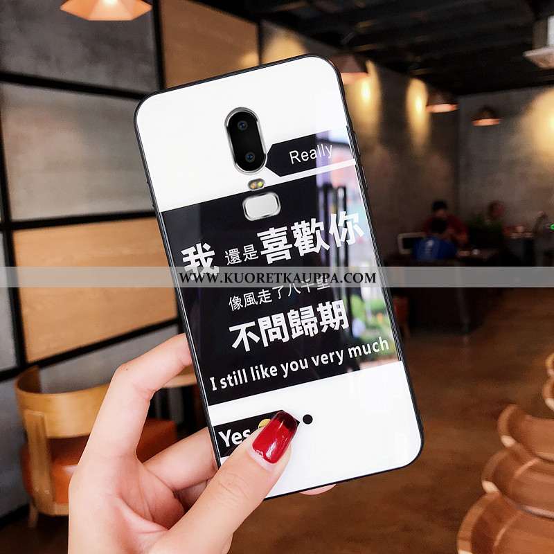 Kuori Oneplus 6, Kuoret Oneplus 6, Kotelo Oneplus 6 Persoonallisuus Luova Suuntaus Silikoni Pehmeä N