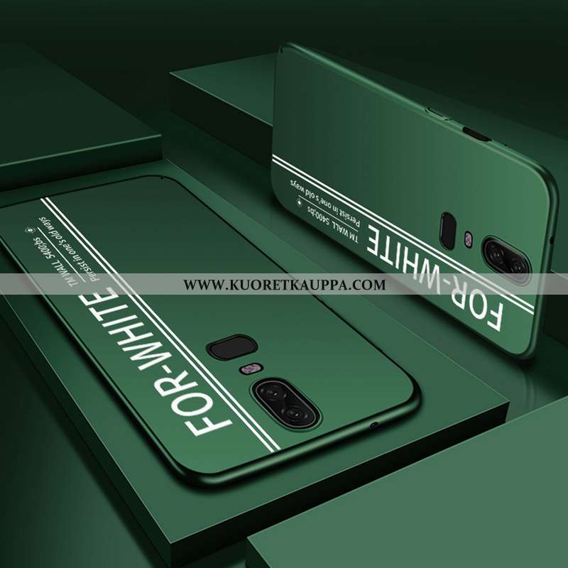 Kuori Oneplus 6, Kuoret Oneplus 6, Kotelo Oneplus 6 Pesty Suede Persoonallisuus Sininen Puhelimen Ko