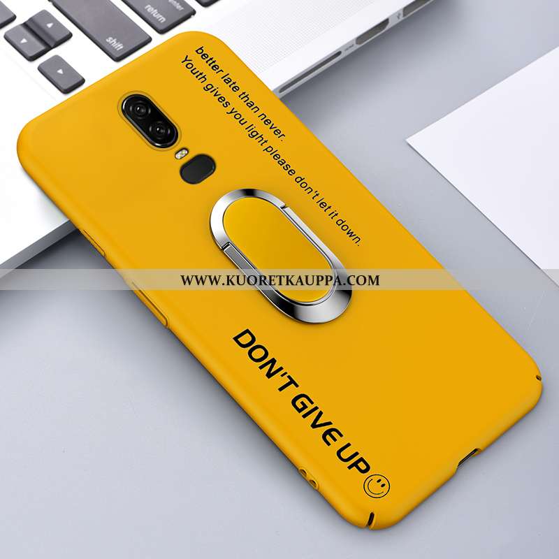Kuori Oneplus 6, Kuoret Oneplus 6, Kotelo Oneplus 6 Suojaus Pesty Suede Murtumaton Valo Puhelimen Vi