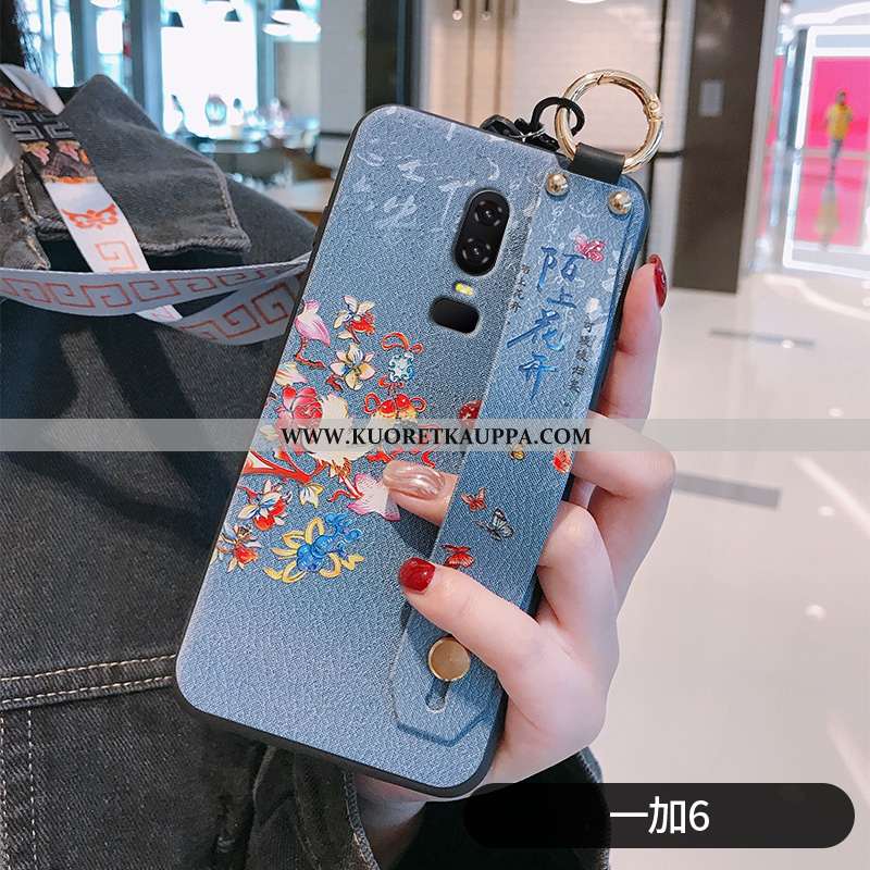 Kuori Oneplus 6, Kuoret Oneplus 6, Kotelo Oneplus 6 Suojaus Ripustettavat Koristeet Silikoni Yksinke