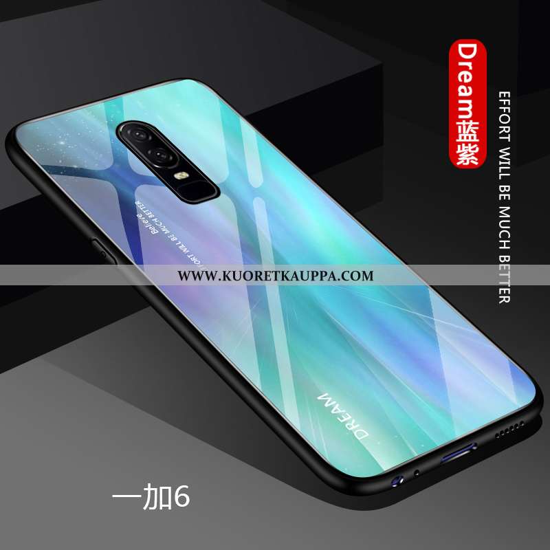 Kuori Oneplus 6, Kuoret Oneplus 6, Kotelo Oneplus 6 Suuntaus Ultra Valo Net Red Muokata Valkoinen