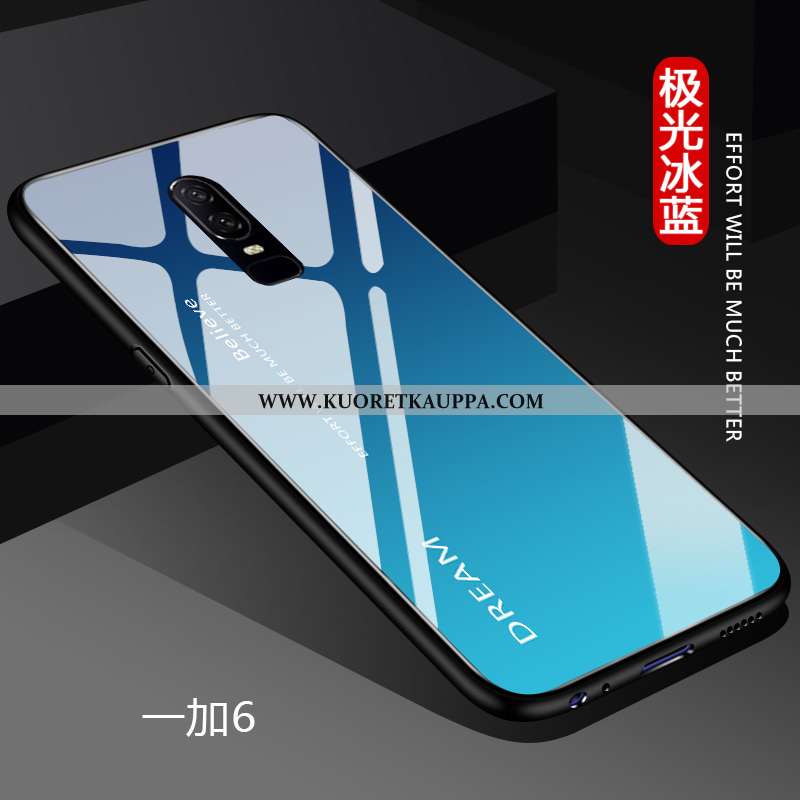 Kuori Oneplus 6, Kuoret Oneplus 6, Kotelo Oneplus 6 Suuntaus Ultra Valo Net Red Muokata Valkoinen