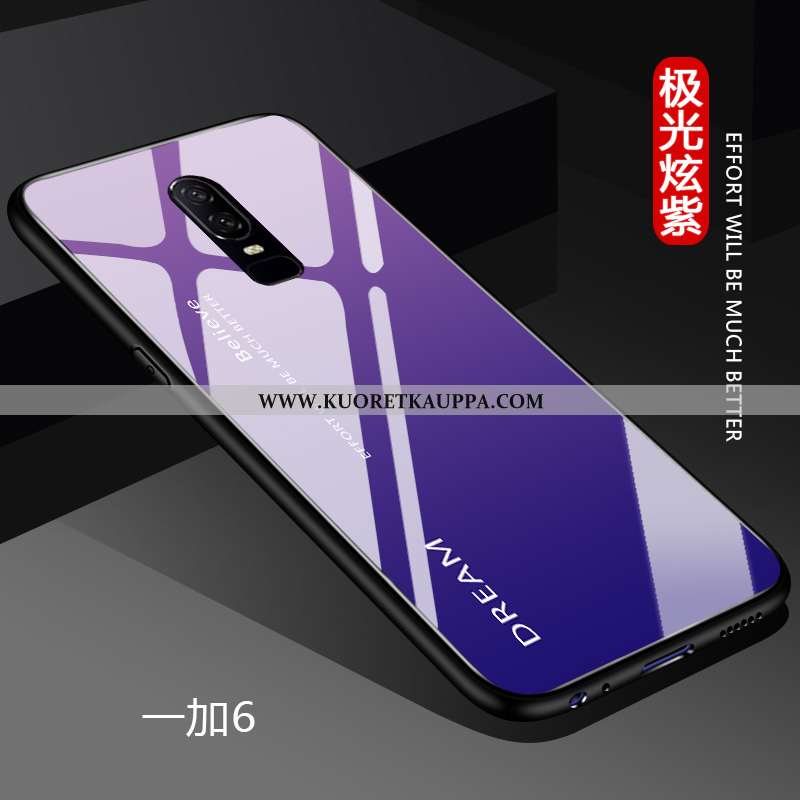 Kuori Oneplus 6, Kuoret Oneplus 6, Kotelo Oneplus 6 Suuntaus Ultra Valo Net Red Muokata Valkoinen