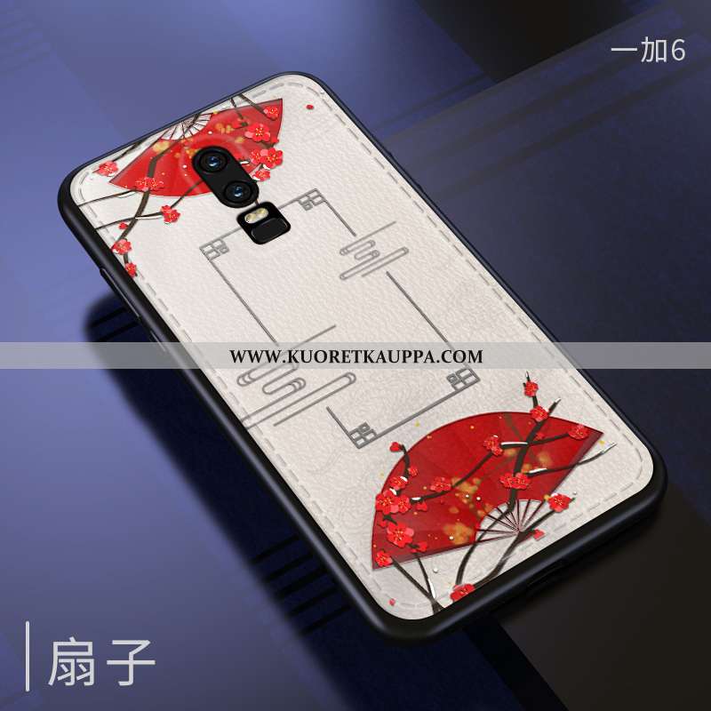 Kuori Oneplus 6, Kuoret Oneplus 6, Kotelo Oneplus 6 Tila Kohokuviointi Kukkakuvio Suuntaus Vuosikert