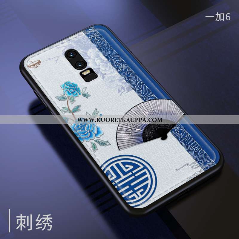 Kuori Oneplus 6, Kuoret Oneplus 6, Kotelo Oneplus 6 Tila Kohokuviointi Kukkakuvio Suuntaus Vuosikert