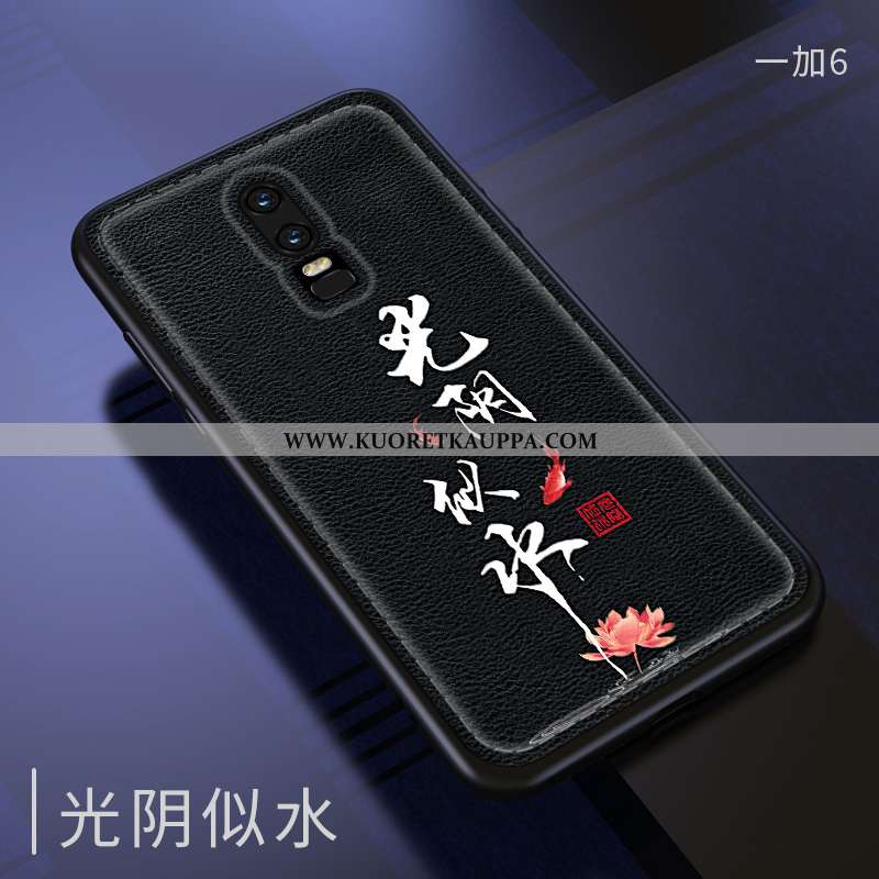 Kuori Oneplus 6, Kuoret Oneplus 6, Kotelo Oneplus 6 Tila Kohokuviointi Kukkakuvio Suuntaus Vuosikert