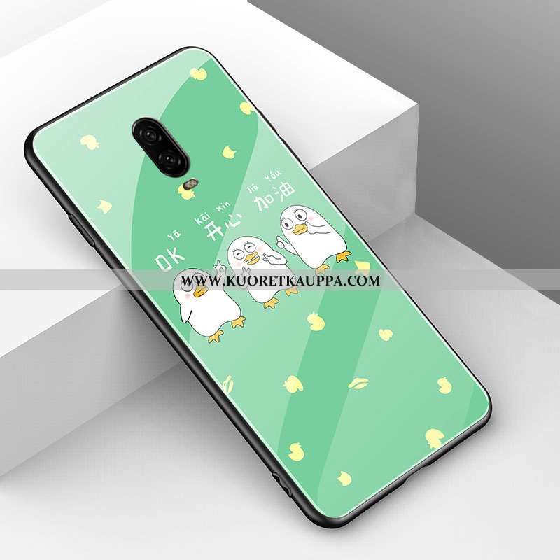 Kuori Oneplus 6t, Kuoret Oneplus 6t, Kotelo Oneplus 6t Ihana Pehmeä Neste Eläin Sarjakuva Tila Punai