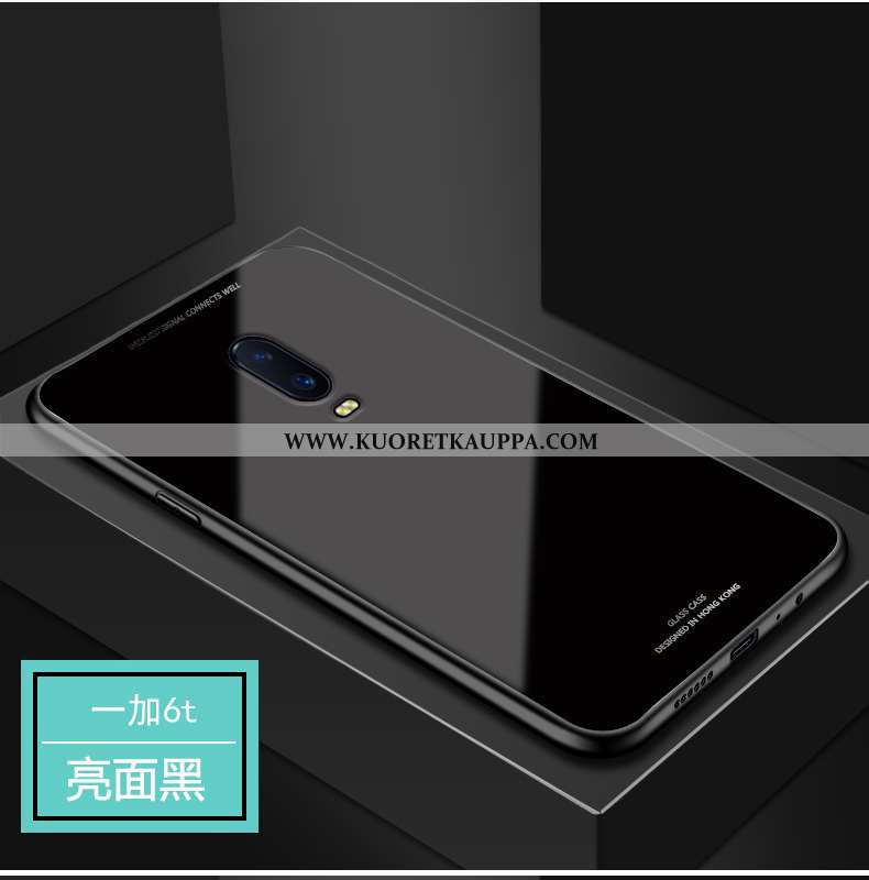 Kuori Oneplus 6t, Kuoret Oneplus 6t, Kotelo Oneplus 6t Lasi Suojaus Rakastunut Punainen