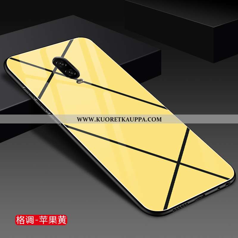 Kuori Oneplus 6t, Kuoret Oneplus 6t, Kotelo Oneplus 6t Lasi Tila Persoonallisuus Kiinteä Väri Luova 