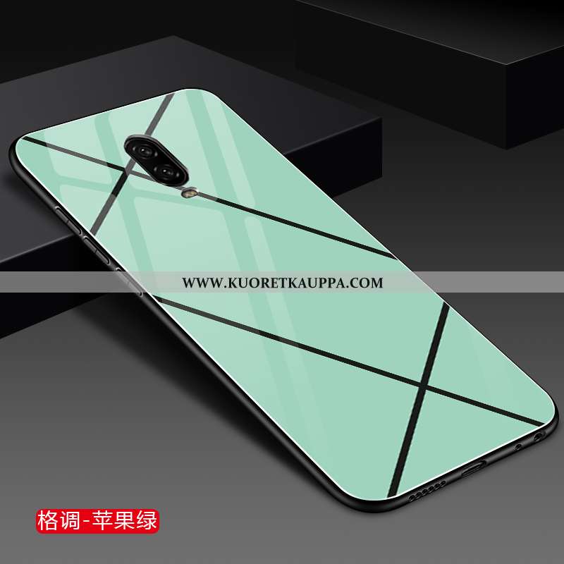 Kuori Oneplus 6t, Kuoret Oneplus 6t, Kotelo Oneplus 6t Lasi Tila Persoonallisuus Kiinteä Väri Luova 