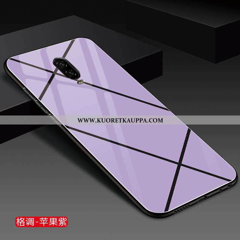 Kuori Oneplus 6t, Kuoret Oneplus 6t, Kotelo Oneplus 6t Lasi Tila Persoonallisuus Kiinteä Väri Luova 