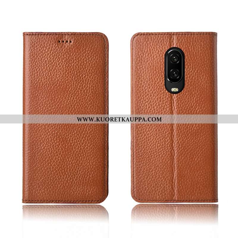 Kuori Oneplus 6t, Kuoret Oneplus 6t, Kotelo Oneplus 6t Pehmeä Neste Silikoni Aito Nahka Litsi Viinin