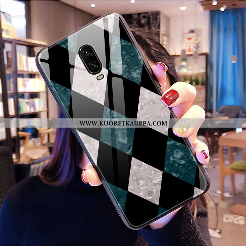 Kuori Oneplus 6t, Kuoret Oneplus 6t, Kotelo Oneplus 6t Persoonallisuus Suuntaus Lasi Net Red Puhelim