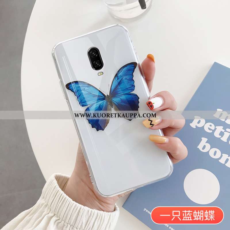 Kuori Oneplus 6t, Kuoret Oneplus 6t, Kotelo Oneplus 6t Sarjakuva Ihana Läpinäkyvä Net Red Yksinkerta