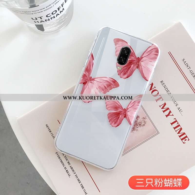 Kuori Oneplus 6t, Kuoret Oneplus 6t, Kotelo Oneplus 6t Sarjakuva Ihana Läpinäkyvä Net Red Yksinkerta