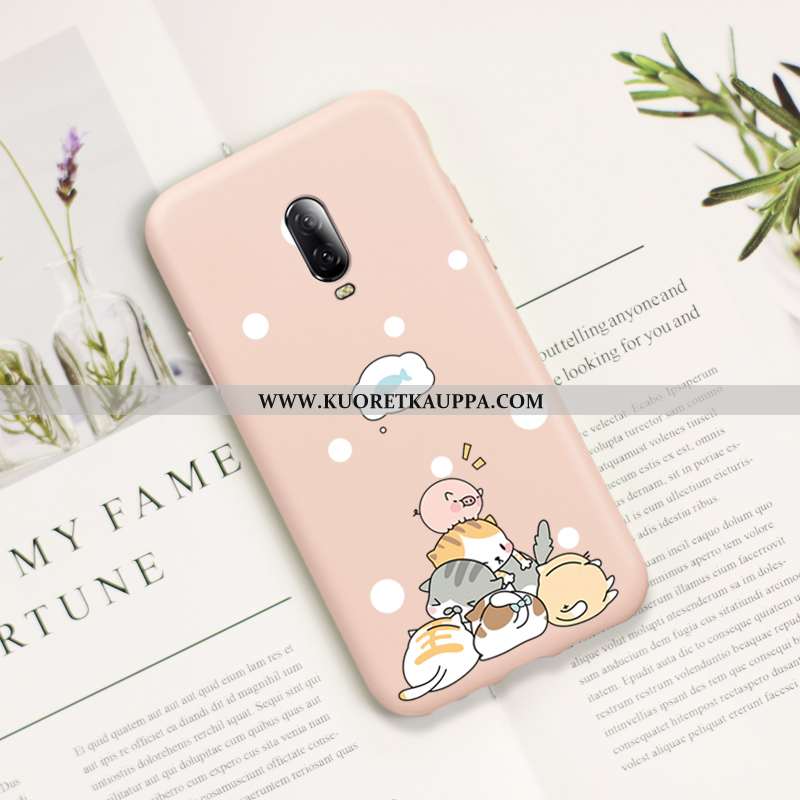 Kuori Oneplus 6t, Kuoret Oneplus 6t, Kotelo Oneplus 6t Sarjakuva Ihana Suuntaus Vihreä