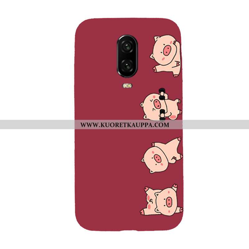 Kuori Oneplus 6t, Kuoret Oneplus 6t, Kotelo Oneplus 6t Silikoni Pesty Suede Valo Ultra Rakastunut Pu