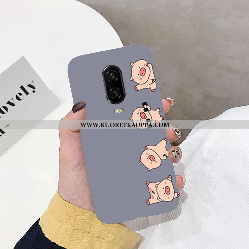 Kuori Oneplus 6t, Kuoret Oneplus 6t, Kotelo Oneplus 6t Silikoni Pesty Suede Valo Ultra Rakastunut Pu