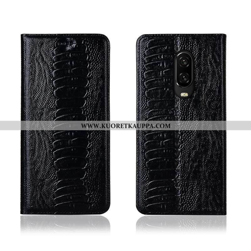 Kuori Oneplus 6t, Kuoret Oneplus 6t, Kotelo Oneplus 6t Suojaus Nahkakuori Aito Nahka All Inclusive P