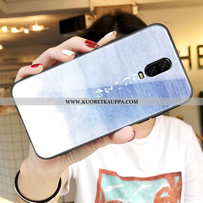 Kuori Oneplus 6t, Kuoret Oneplus 6t, Kotelo Oneplus 6t Ultra Pehmeä Neste Peili Net Red Puhelimen Si