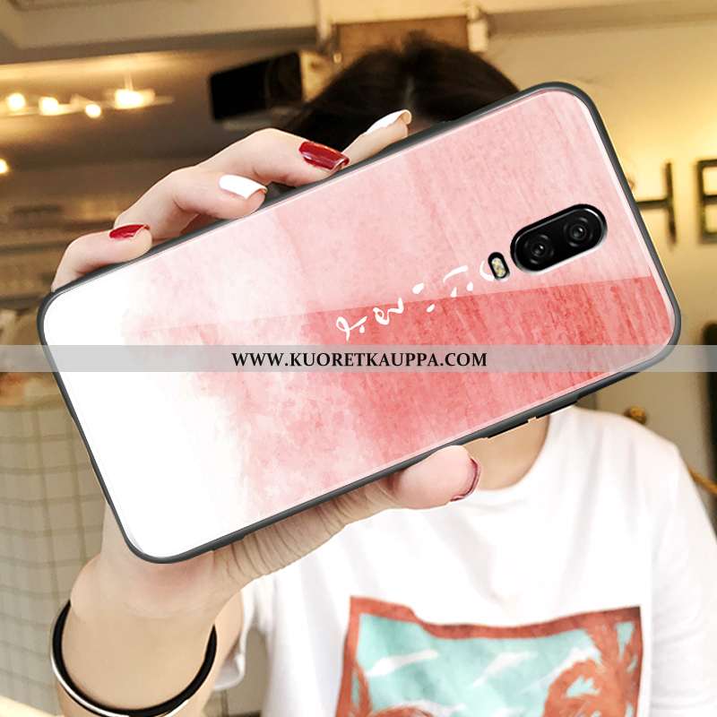 Kuori Oneplus 6t, Kuoret Oneplus 6t, Kotelo Oneplus 6t Ultra Pehmeä Neste Peili Net Red Puhelimen Si