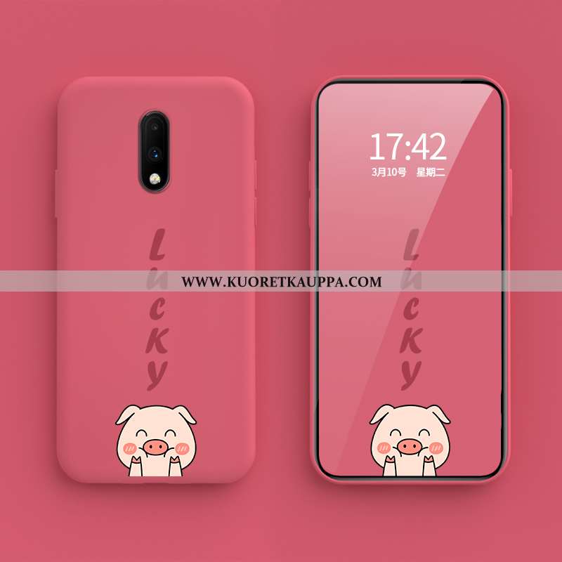 Kuori Oneplus 7, Kuoret Oneplus 7, Kotelo Oneplus 7 Ihana Suuntaus Sarjakuva Jauhe Pinkki