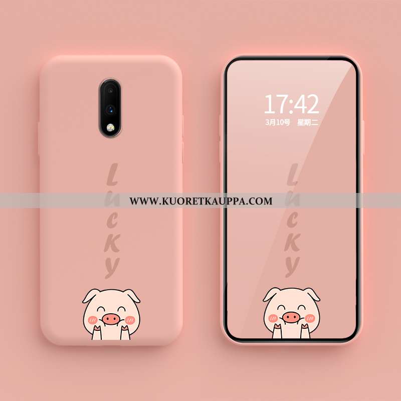 Kuori Oneplus 7, Kuoret Oneplus 7, Kotelo Oneplus 7 Ihana Suuntaus Sarjakuva Jauhe Pinkki