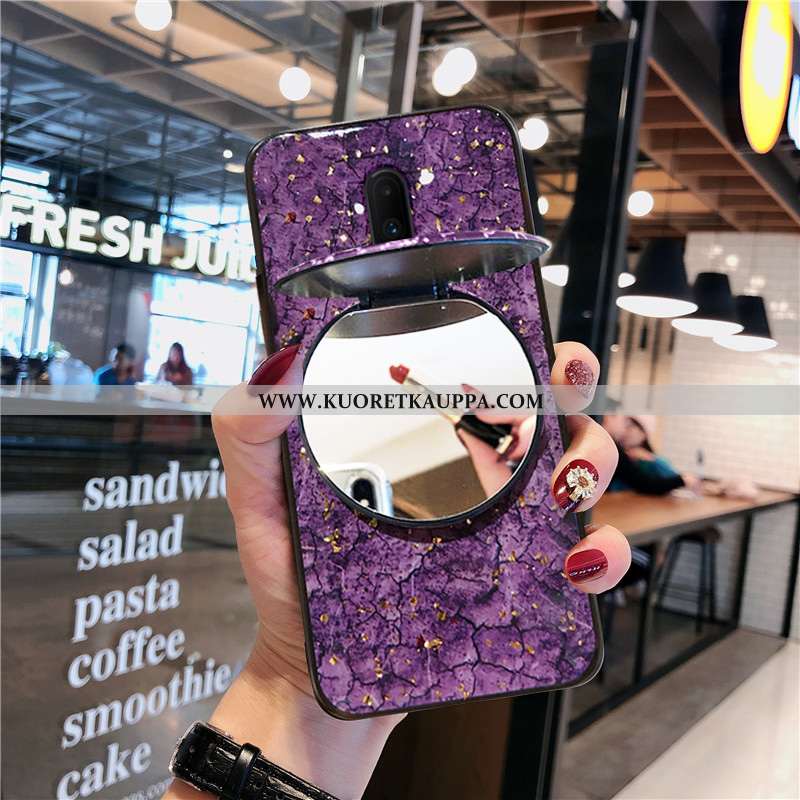 Kuori Oneplus 7, Kuoret Oneplus 7, Kotelo Oneplus 7 Kukkakuvio Pehmeä Neste Persoonallisuus Vihreä