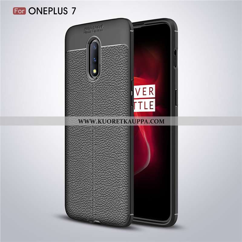 Kuori Oneplus 7, Kuoret Oneplus 7, Kotelo Oneplus 7 Kukkakuvio Pehmeä Neste Punainen Liukumaton Murt
