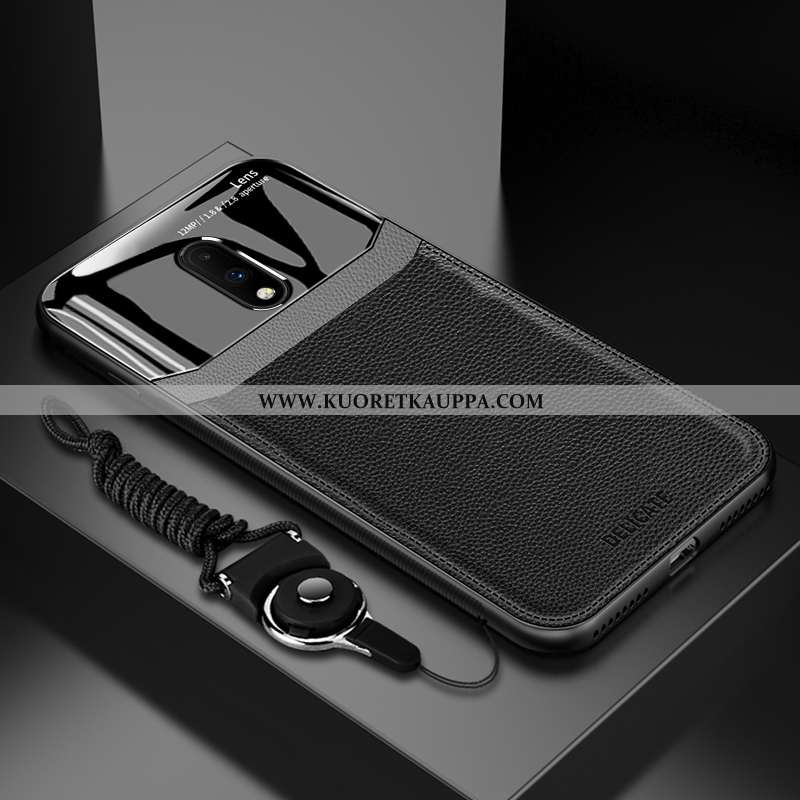Kuori Oneplus 7, Kuoret Oneplus 7, Kotelo Oneplus 7 Lasi Nahkakuori Rengas All Inclusive Murtumaton 