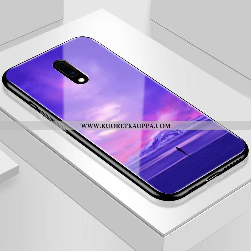 Kuori Oneplus 7, Kuoret Oneplus 7, Kotelo Oneplus 7 Lasi Persoonallisuus Rakastunut Puhelimen Violet