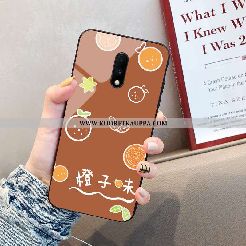 Kuori Oneplus 7, Kuoret Oneplus 7, Kotelo Oneplus 7 Lasi Persoonallisuus Sarjakuva Ihana Silikoni Ru