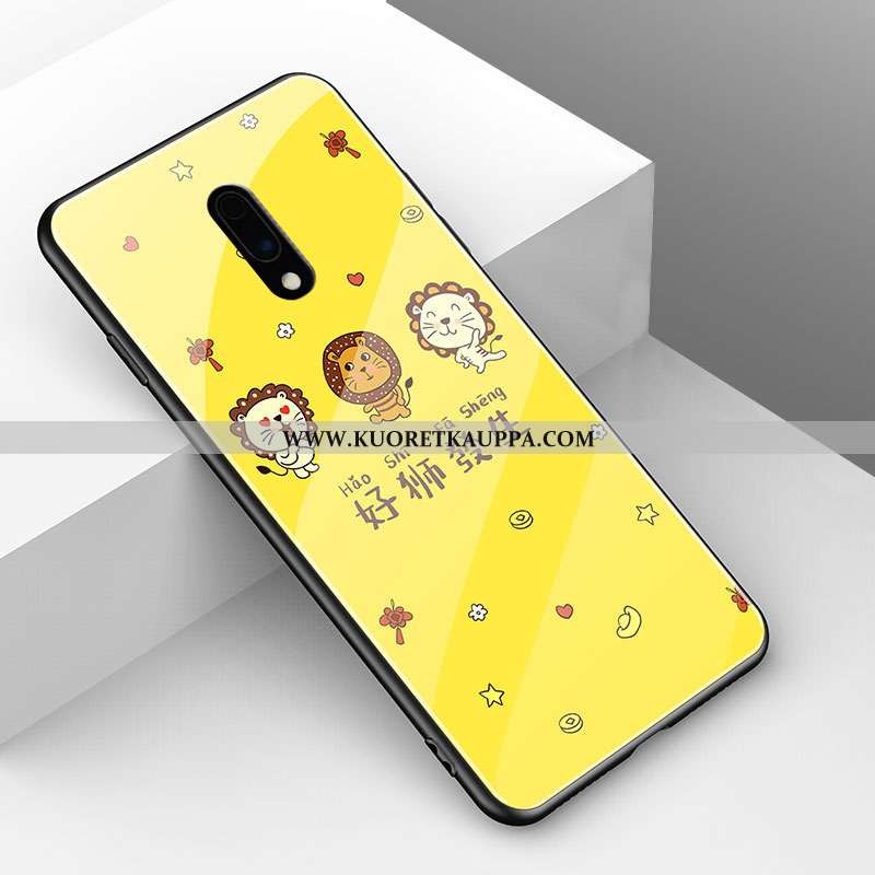 Kuori Oneplus 7, Kuoret Oneplus 7, Kotelo Oneplus 7 Luova Sarjakuva Murtumaton Punainen