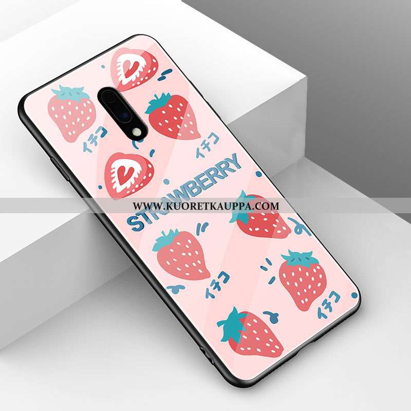 Kuori Oneplus 7, Kuoret Oneplus 7, Kotelo Oneplus 7 Luova Sarjakuva Murtumaton Punainen