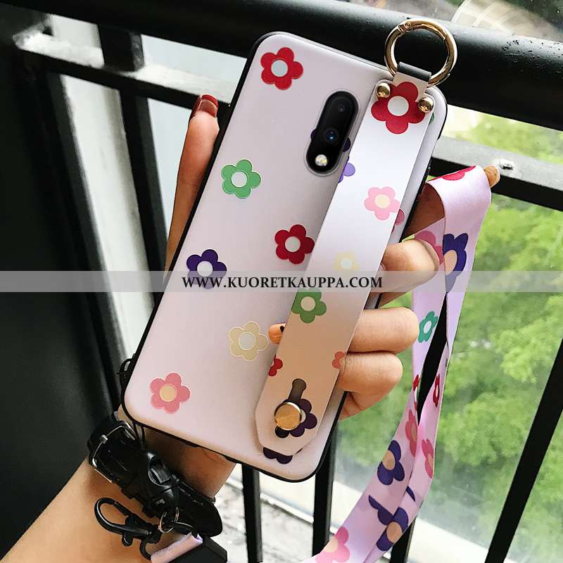 Kuori Oneplus 7, Kuoret Oneplus 7, Kotelo Oneplus 7 Luova Silikoni Murtumaton Net Red Sininen