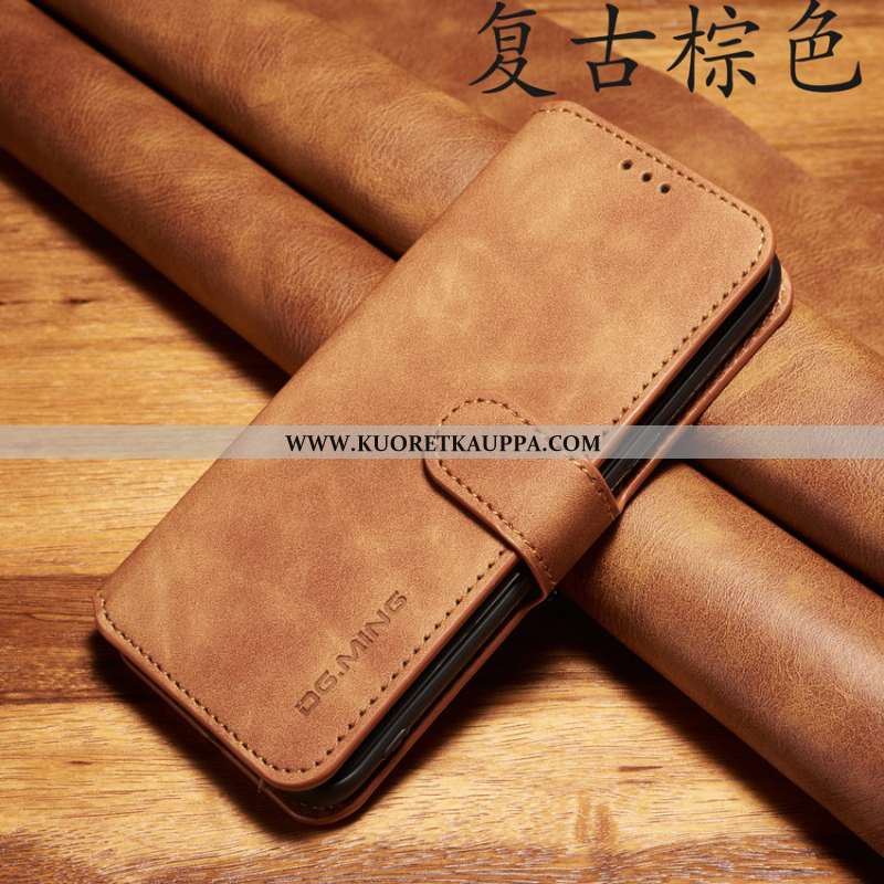 Kuori Oneplus 7, Kuoret Oneplus 7, Kotelo Oneplus 7 Nahkakuori Pehmeä Neste All Inclusive Ruskea