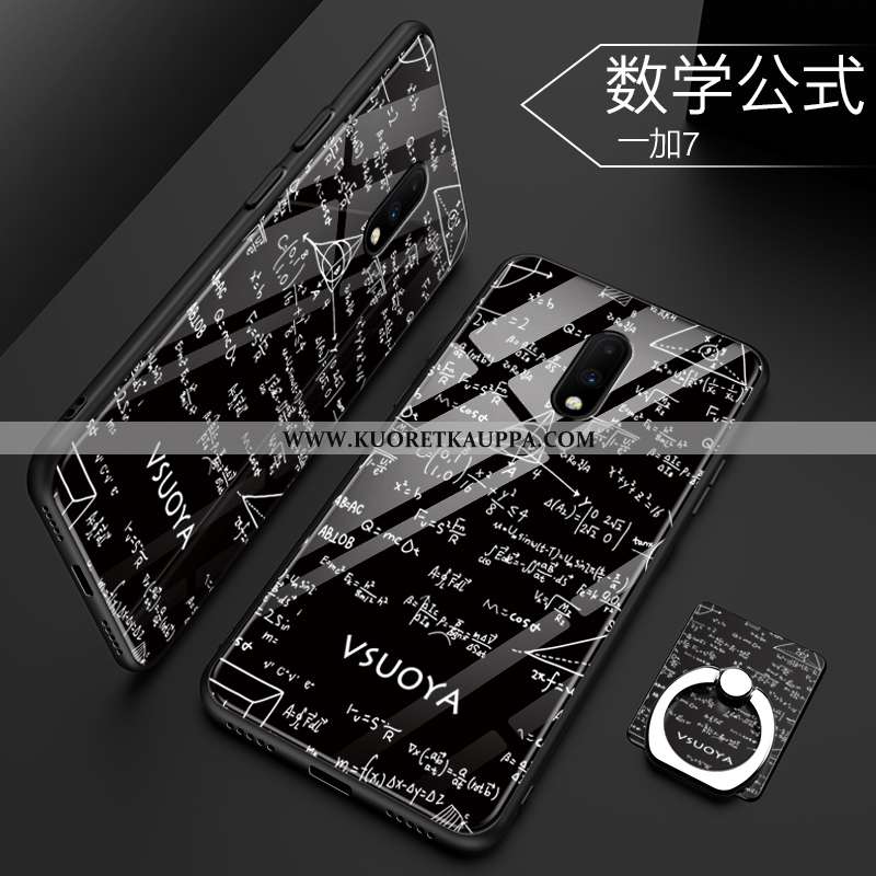 Kuori Oneplus 7, Kuoret Oneplus 7, Kotelo Oneplus 7 Persoonallisuus Luova Lasi Sininen