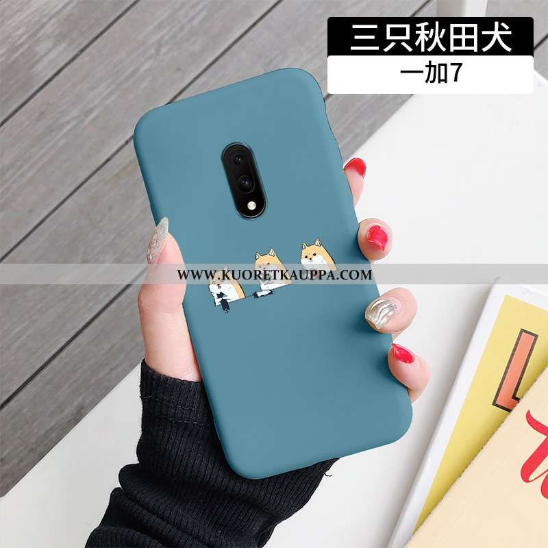 Kuori Oneplus 7, Kuoret Oneplus 7, Kotelo Oneplus 7 Persoonallisuus Luova Rakastunut Pesty Suede Peh