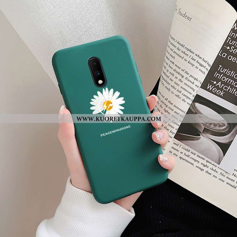 Kuori Oneplus 7, Kuoret Oneplus 7, Kotelo Oneplus 7 Silikoni Tila Vihreä Net Red Puhelimen
